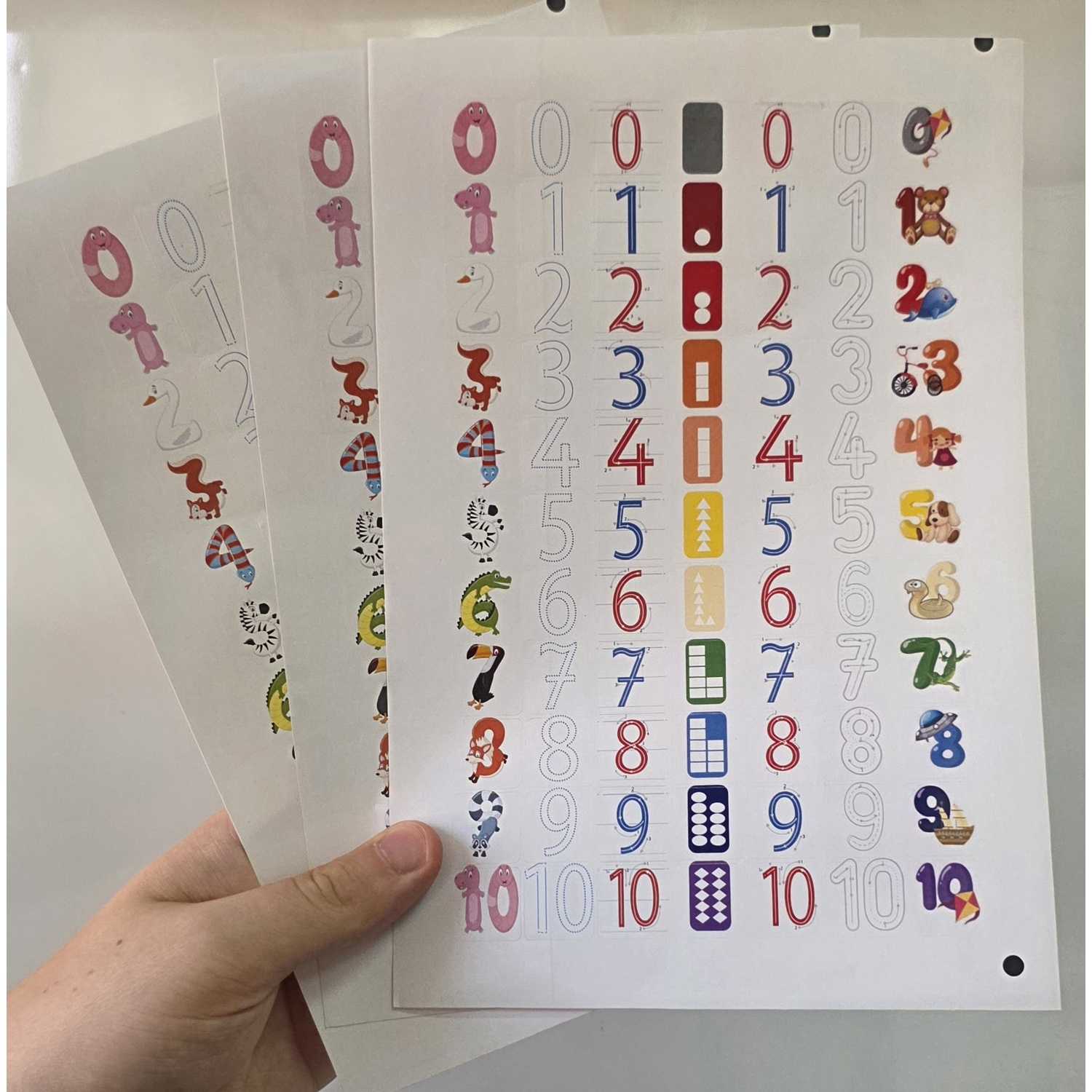Stiker Cifre Complet CP 2 cm Autocolante