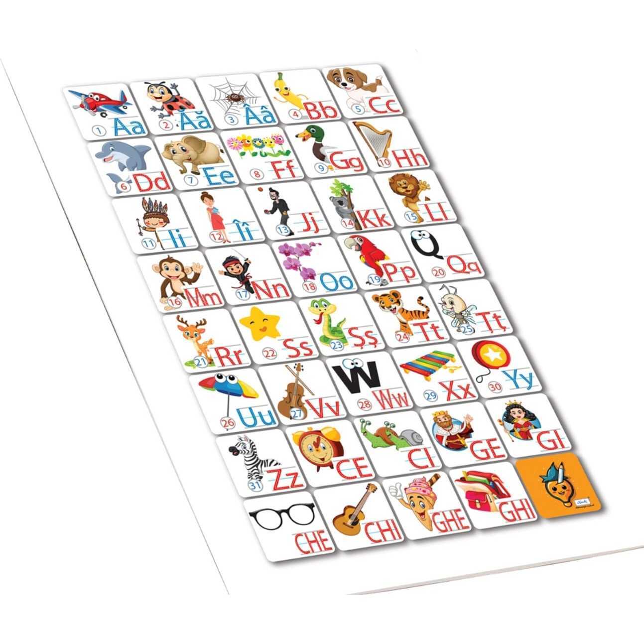 Numlit.eu | Alfabet CP - DS sticker I10840