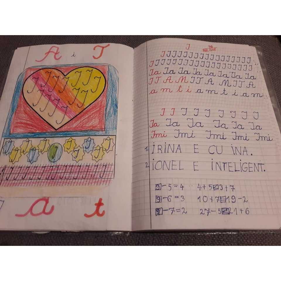 CAIET Liniatură NumLit