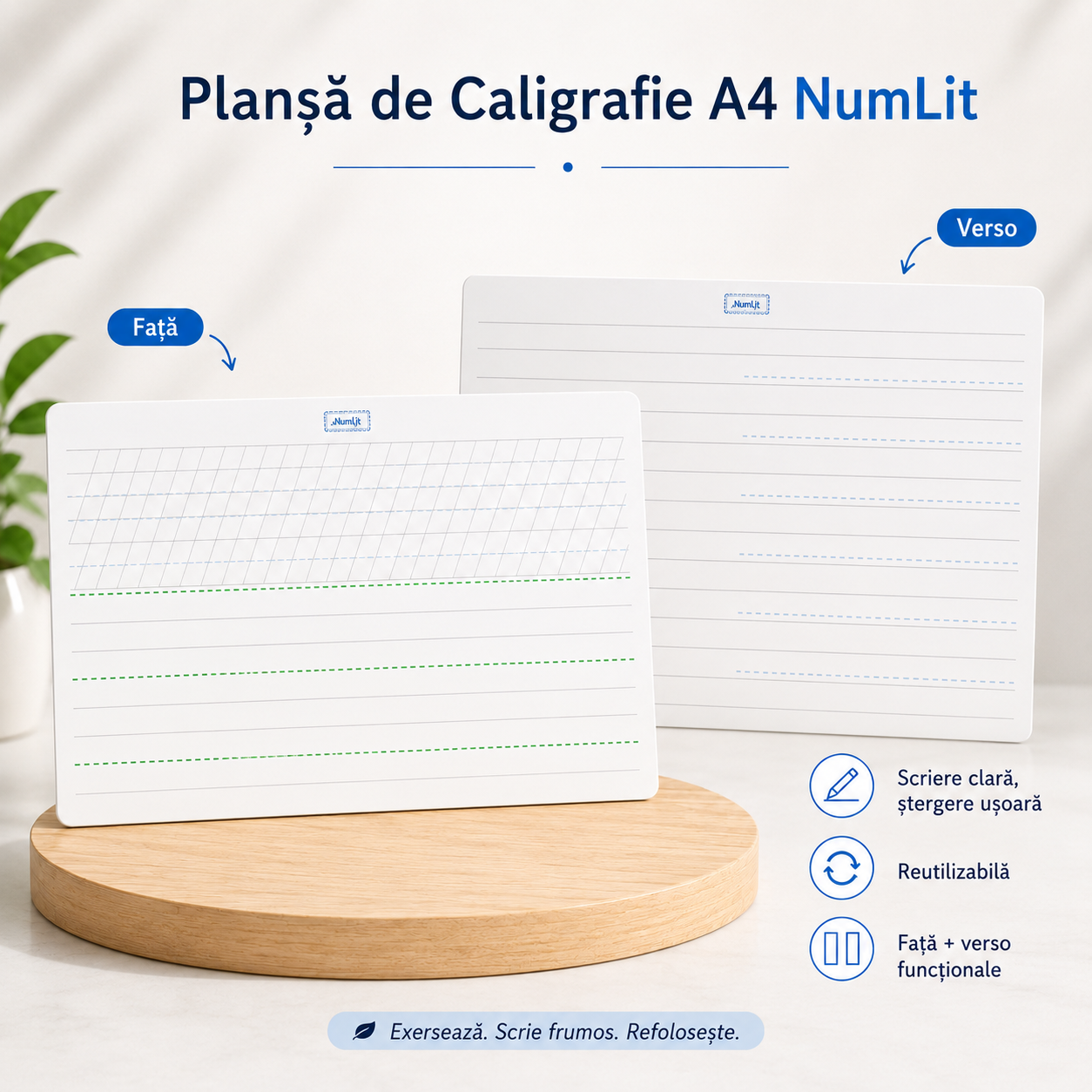 Planșă Caligrafie II