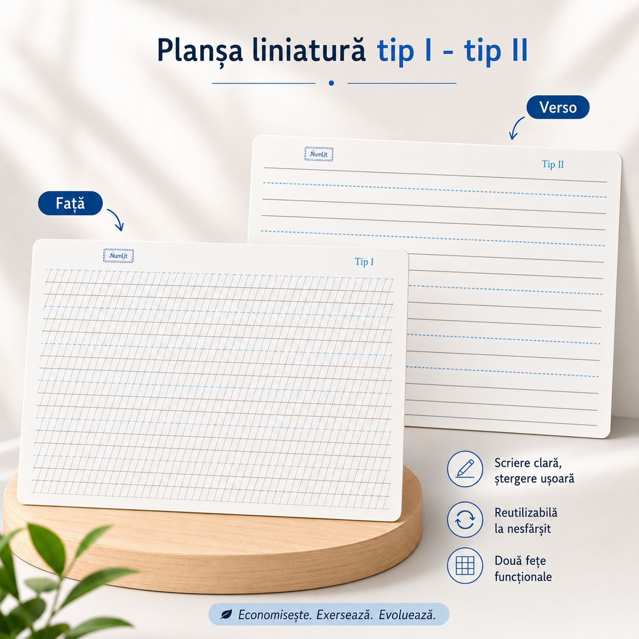 Planșă Liniatură TipI -Tip2