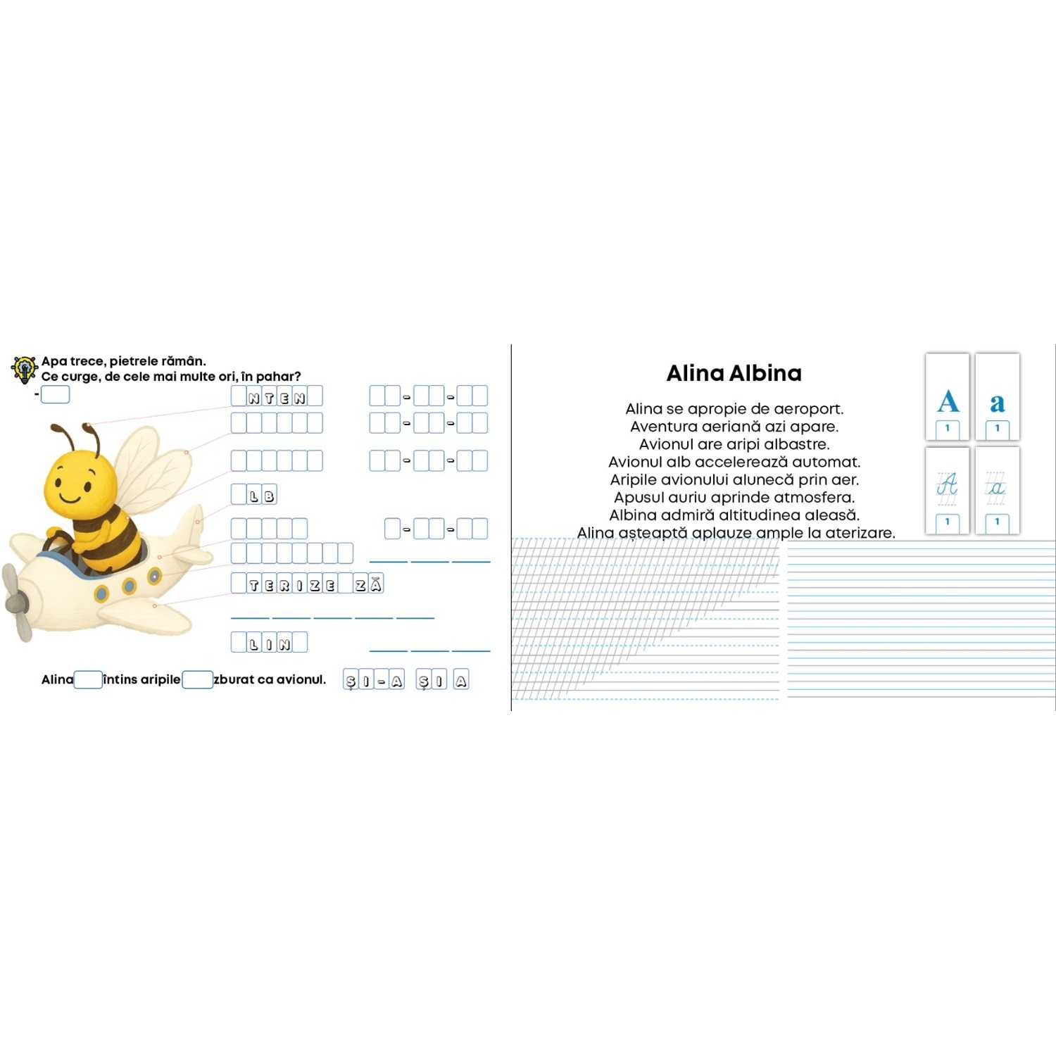 Povestea literelor - Citesc, Scriu, Gândesc!