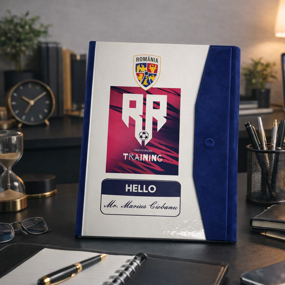 Caiet mecanic inchidere magnetica PLUS A4