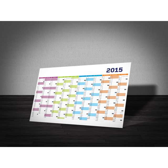 Planner de birou caserat