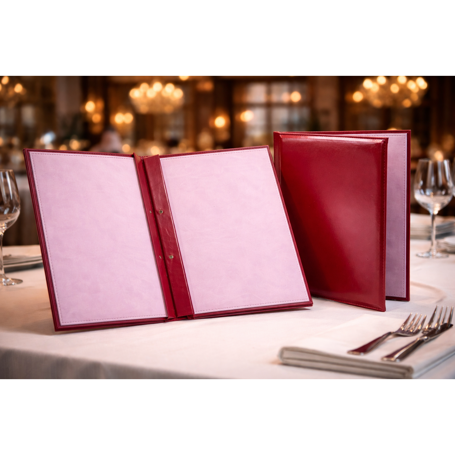 Meniu AMIRAL Thermo A4 Rosu