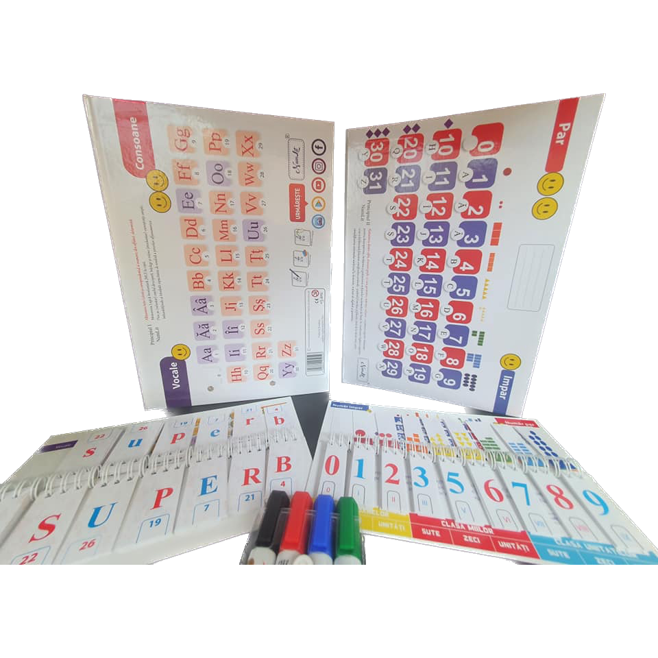 BASIC NumLit – SM-ART Kit de Învățare prin Joc Clasa Pregătitoare