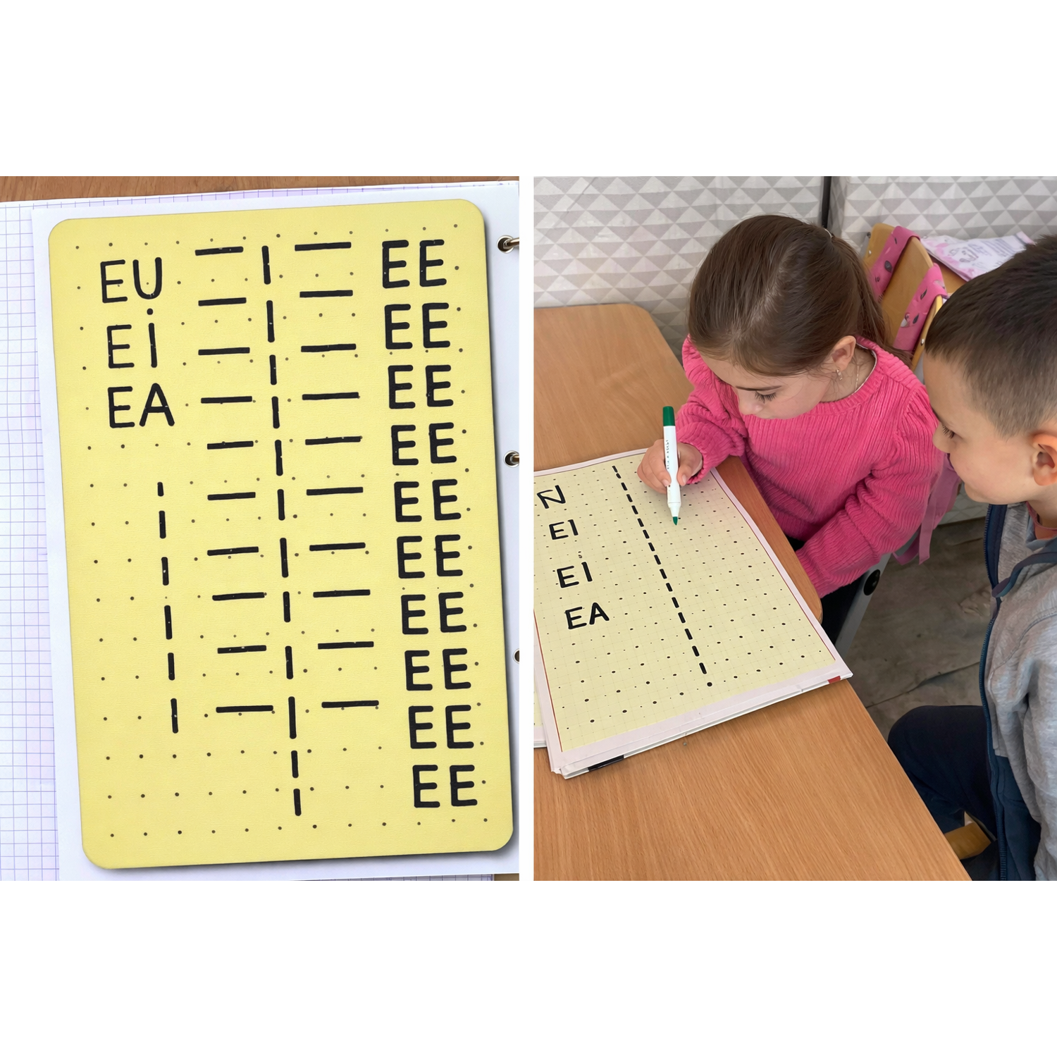 Planșă Pregătitoare Numlit PE-CP-A4