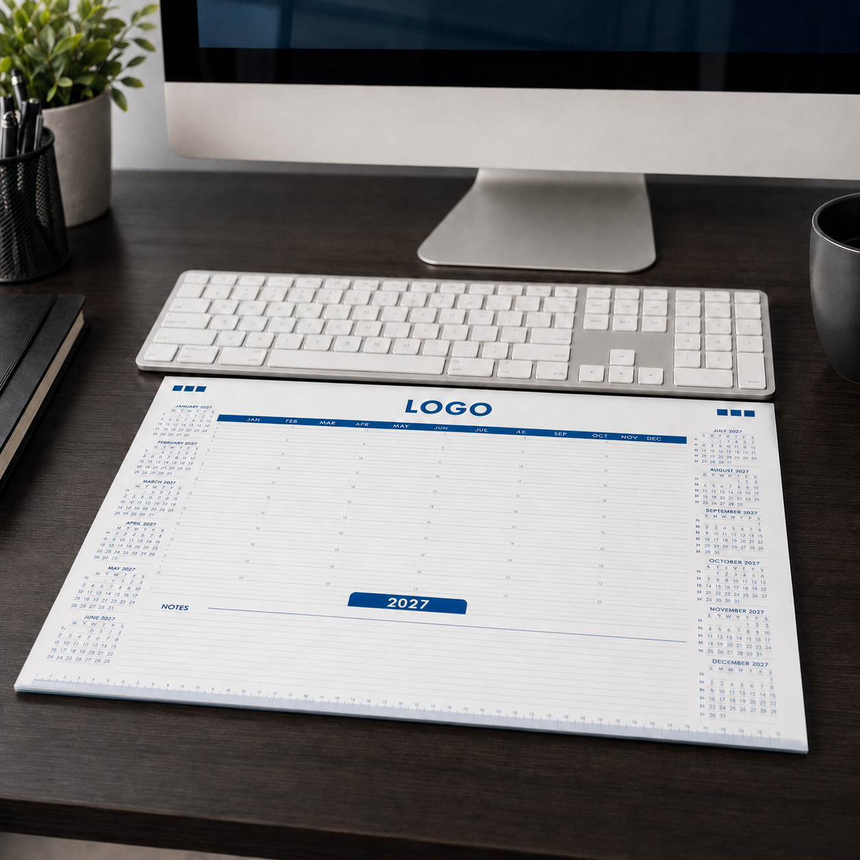 Planner personalizat Calendar de birou 480x330mm